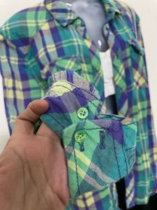 H&amp;M Plaid Oversized Shirt For Women