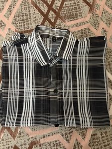 Striped Black &amp; White Shirt