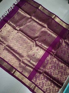 Pure Kanchi Pattu Saree With Blouse