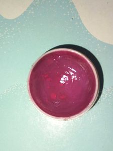 Pink Lip Gloss Made Of Natural Rose