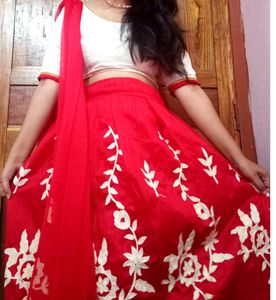Floral Printed Skirt