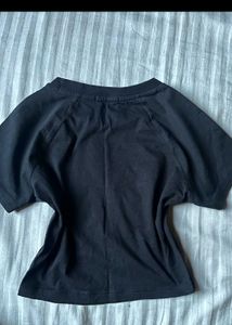 bonker Black Graphic Tee