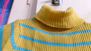 Striped Yellow Kids Sweater💛💛