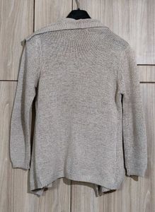 Knitted Metallic Shrug
