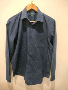 Men&#39;s Blue Striped Shirt