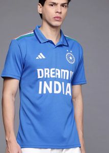 AUTHENTIC ADIDAS INDIAN CRICKET TEAM FAN JERSEY