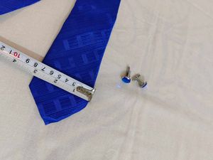 royal Blue Tie,bow,Pocket Square &amp; Cufflinks Combo