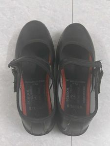 Girls Black School Shoes - VENUS