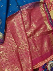 Good Condition Pure Kanjivaram Saree For Sale