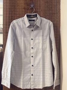 JACK AND JONES Men's Patterned Casual Shirt
