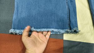 Wide Leg Denim Pants