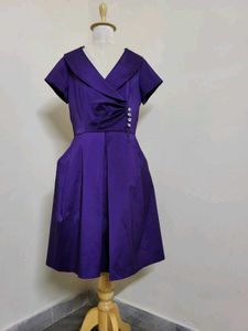 Elegant Purple Dress