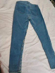 Patterned Jeans