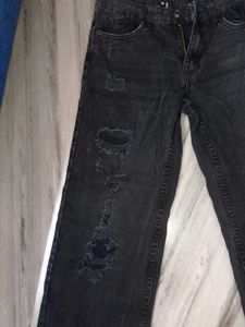 Two Ripped Black Jeans