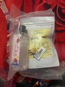 COMBO OF ANI'S MULTANI MITTI POWDER & ROSE WATER