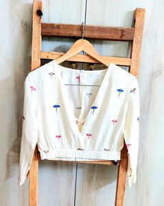 Printed Cotton Top Size-28-30