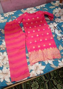 Pink  Kurta set