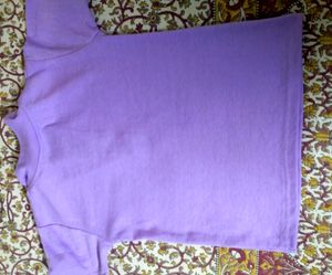 Lavender Crop Top For Women