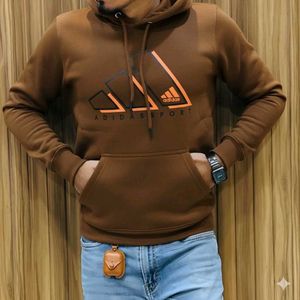 Adidas Black Graphic Hoodie