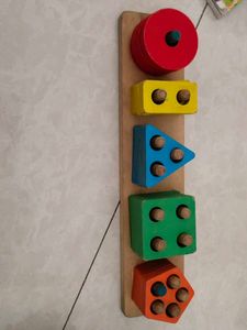 Wooden Shape Sorter Toy