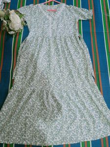 Olive Green Dress