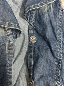 Denim Sleeveless Top