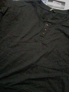 Black Henley Shirt