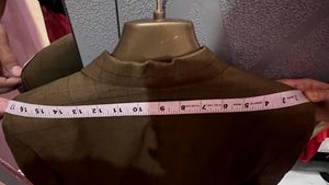 Stylish Brown Plaid Blazer