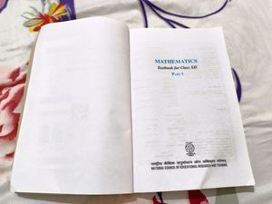 NCERT MATHEMATICS CLASS 12 TEXTBOOK