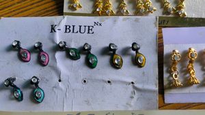 Assorted Fashion Earrings Combo – New Condition