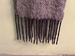 Cozy purple Scarf