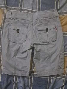 Cargo Shorts with Zipper Pockets