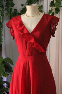 Red Maxi Dress