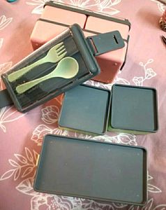 3 Compartment Office, School College Etc Lunch Box