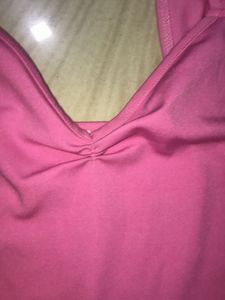 Pink Crop Top