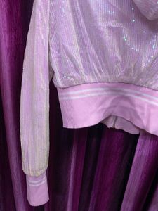 Pink Sequins Jacket