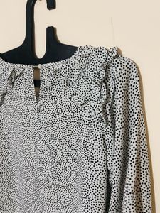 Fig Polka Dot Top