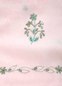 most beautiful baby pink colour saree for women