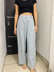 Blue Korean Style Pants