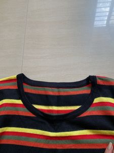 Striped Long Sleeve Top| used only 1time