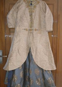 A Two Piece Gown.