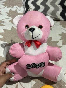 Pink Teady Bear Soft Toy