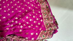 Heavy Designed Saree With Stitched Blouse