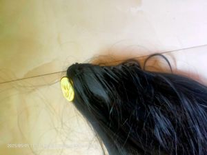 Black Synthetic Hair Piece