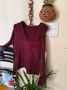 turtle neck shaded wool Sweater