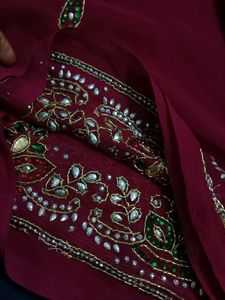 Full Work Saree