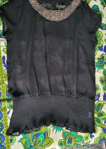 Beautiful 🖤 Georgette Fabric Top