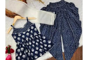 14_16 YrsNew girls kurti dhoti set