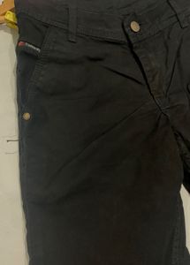 Black Stretchable Denim Jeans for Boys 28