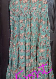 Shaai 3XL Teal Floral Print Top